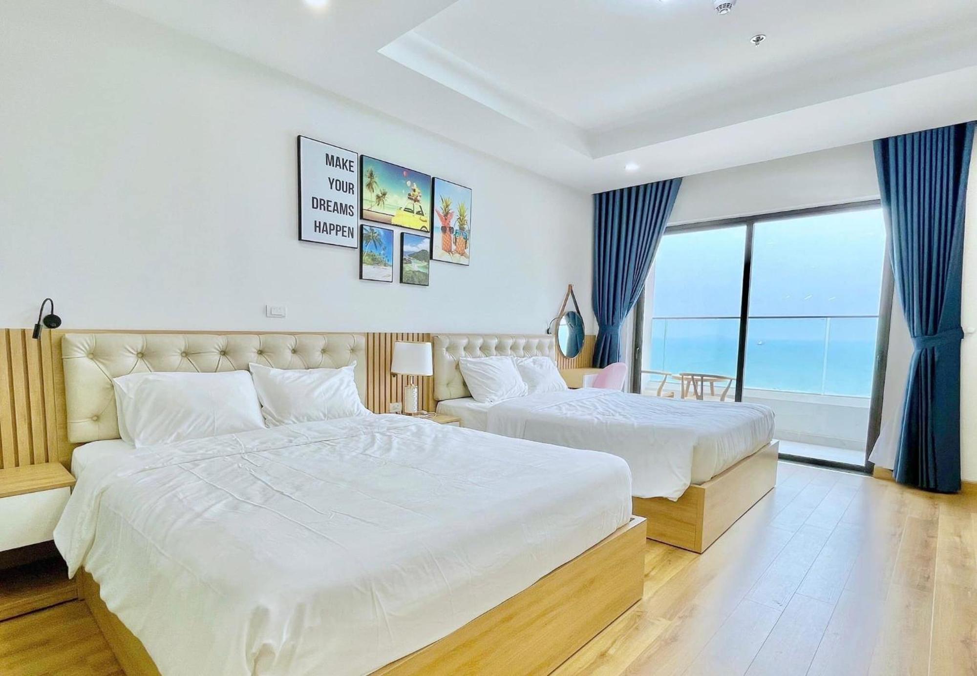 Tms Beachfront Apartment Quy Nhon Bay Bagian luar foto