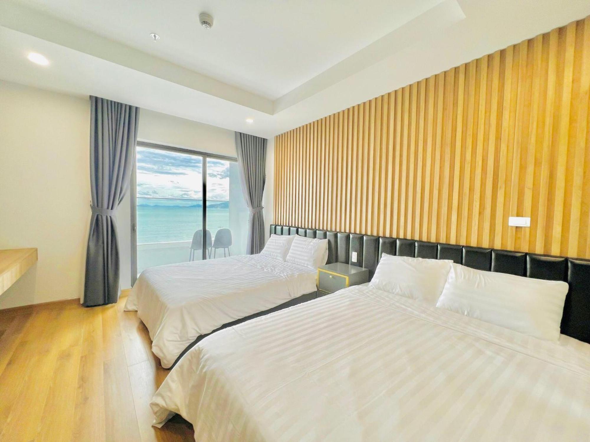 Tms Beachfront Apartment Quy Nhon Bay Bagian luar foto