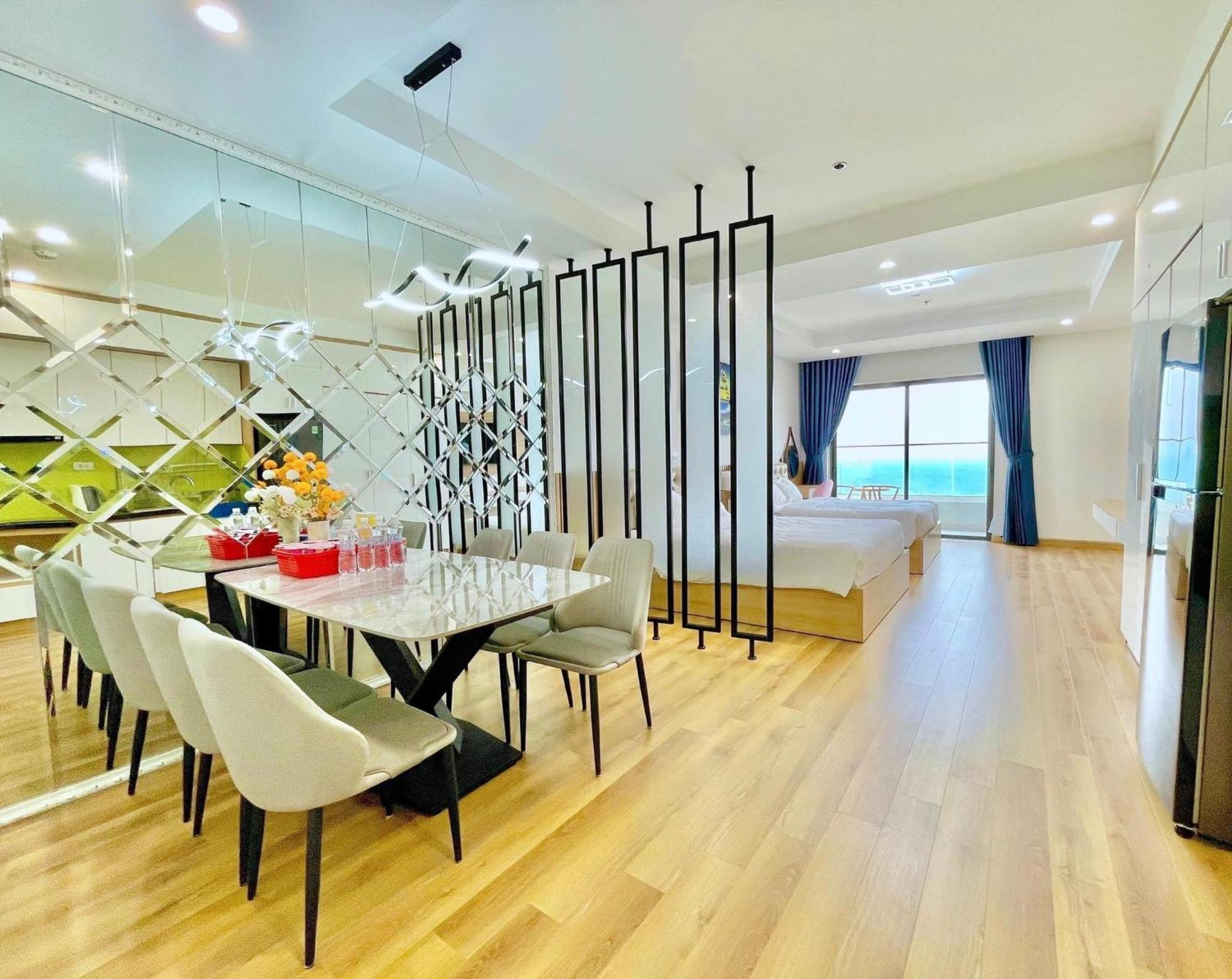 Tms Beachfront Apartment Quy Nhon Bay Bagian luar foto